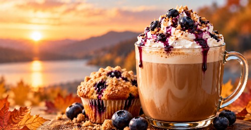 Blueberry Muffin Latte
